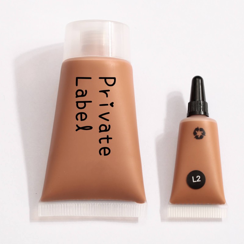 Face Foundation Manufacturer - OEM Squeeze Velvet Matte 25 Colors Custom