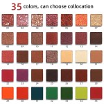 Eyeshadow Palette Supplier - Hot Selling OEM Wholesale 16 Color Marble Glitter