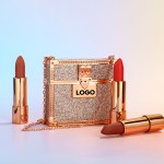 Lipstick Set Supplier - Personalized Matte 3 Piece with Chain Bag Vegan