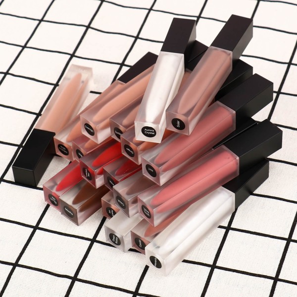 Lipstick Factory - Women Black Lid Matte Box Organic Private Label