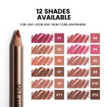 Lip Liner Manufacturer - Creamy Long Lasting Waterproof Brown Vegan Custom