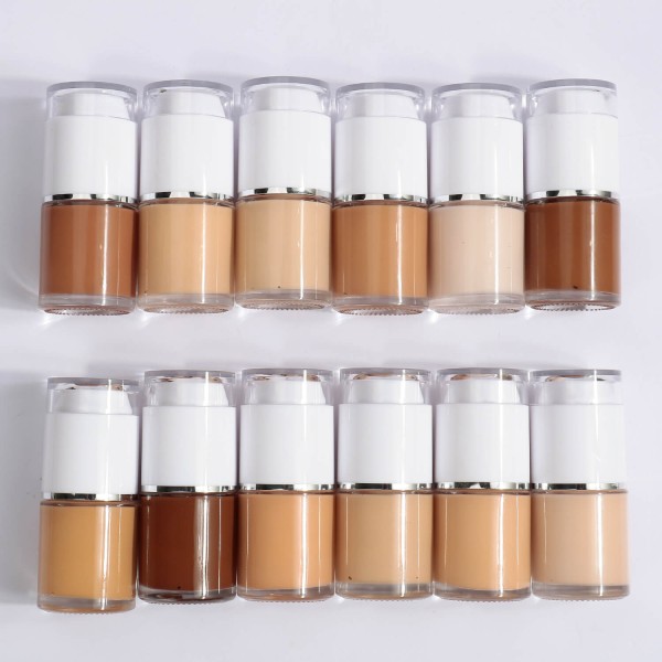 Foundation Cream Factory - 25 Colors Matte Vegan High Quality Long Wearing