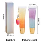 Lip Gloss Base Factory - Wholesale Clear Kid Squeezed Tube Fruit Flavour