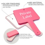 Mirror Factory - Custom Logo Hand Pocket Mirror Wholesale ABS Plastic