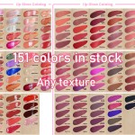 Lip Gloss Factory - Multiple Tube 151 Color Options Custom Print Logo OEM