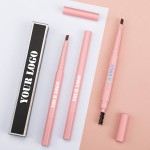 Eyebrow Pencil Factory - Custom Logo Pink Wax Waterproof Long Lasting Vegan