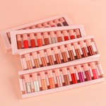 Lip Gloss Set Supplier - 10pcs Mini Long Wearing High Shine Waterproof Nude