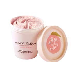 Body Scrub Manufacturer - TWG RTS Dry Skin Care Peach Fragrance Mud Exfoliating