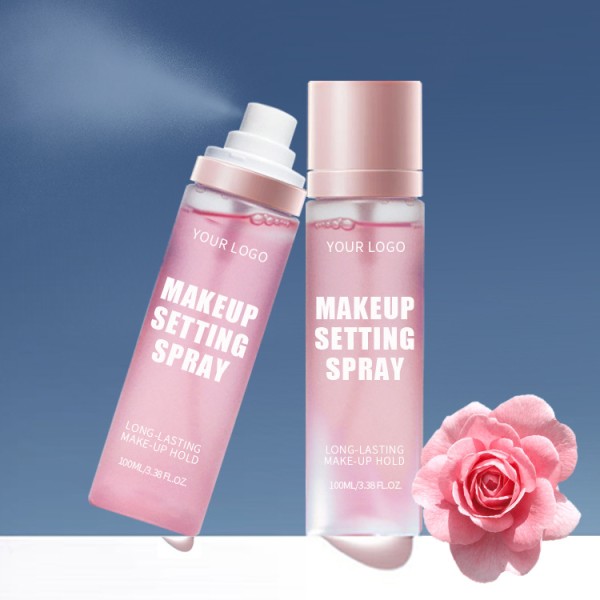 Setting Spray Factory - Wholesale Custom logo Dewy Setting Spray Rose Water