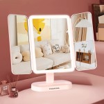 Makeup Mirror Factory - Adjustable Brightness Smart LED Portable Touch Sensor