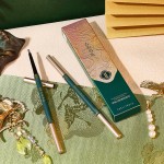 Eyebrow Pencil Factory - Double Headed Thin Antique Style Waterproof Triangular Pencil