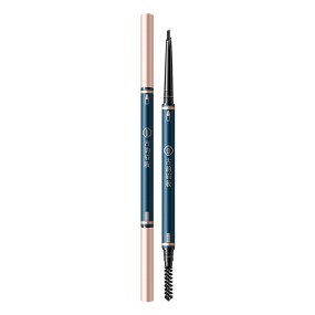 Eyebrow Pencil Factory - Double Headed Thin Antique Style Waterproof Triangular Pencil