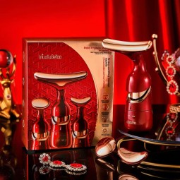 Neck Massager Supplier - V-Shape Multifunction EMS Beauty LED Photon Therapy