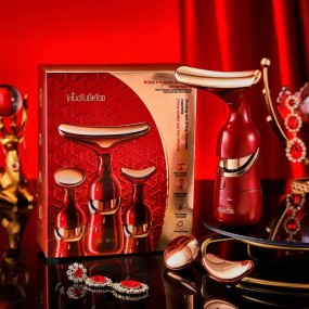 Neck Massager Supplier - V-Shape Multifunction EMS Beauty LED Photon Therapy