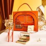 Eye Shadow Box Supplier - High Gloss Cover Box Three-dimensional Natural Powder