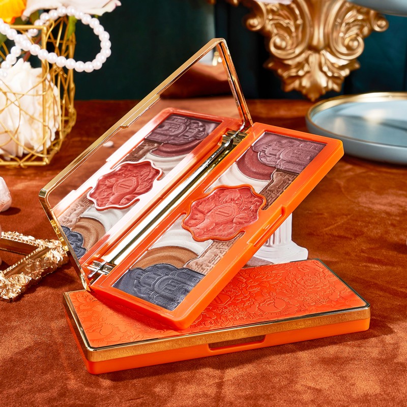 Eye Shadow Plate Manufacturer - Velvet Nine Color Matte Nude Powder Blusher Palette