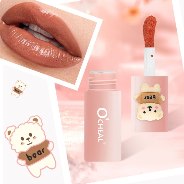 Lip Gloss Factory - Cartoon Waterproof Long Lasting Moisturizing Delicate Smooth