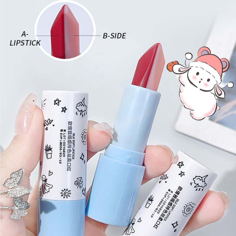 Lipstick Supplier - O'CHEAL Silky Matte Two Tone Moisturizing Warm Color Changing