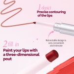 Lip Gloss Manufacturer - 2 in 1 Lip Liner 6 Colors Red Vegan Double Ended