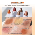 Eyeshadow Pencil Manufacturer - O'CHEAL Stylish Cartoon 6 Color Long Lasting