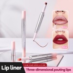Lip Gloss Manufacturer - 2 in 1 Lip Liner 6 Colors Red Vegan Double Ended