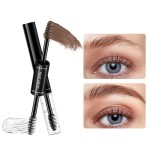 Eyebrow Gel Factory - 2 in 1 Double Head Natural Waterproof Liquid Dye Brush