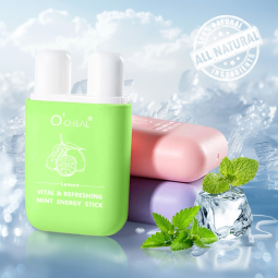 Nasal Inhaler Supplier - Refreshing Fruit Mint Aromatherapy Dual Tube Energy
