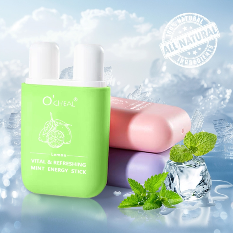 Nasal Inhaler Supplier - Refreshing Fruit Mint Aromatherapy Dual Tube Energy