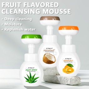 Facial Cleanser Supplier - Flower Cleanser Mousse Exfoliating Removing Blackheads