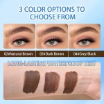 Eyebrow Tint Manufacturer - Waterproof Pomade Angled Brush Dip Liquid Enhancement