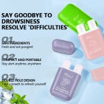 Nasal Inhaler Supplier - Refreshing Fruit Mint Aromatherapy Dual Tube Energy