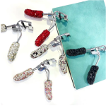 Eyelash Curler Supplier - Clear Shiny Crystal 3D Makeup Tool for Eye Beauty