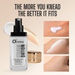 Liquid Foundation Manufacturer - O'CHEAL 4 Colors Creamy Lightweight Waterproof