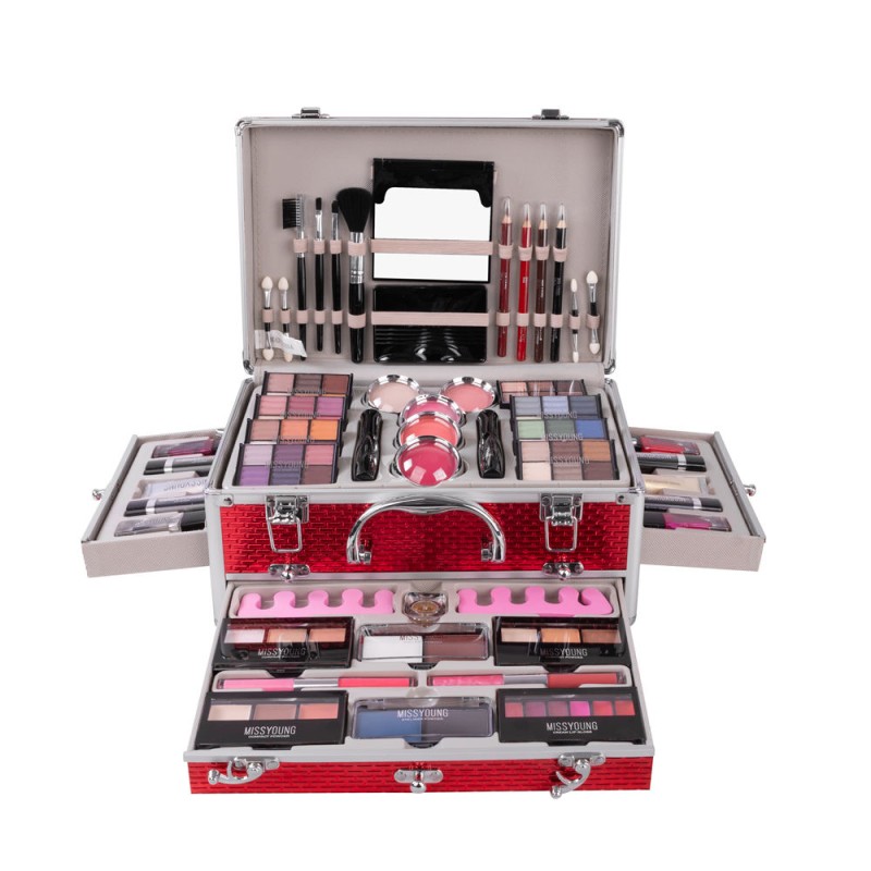 Makeup Set Factory - 1149B2 Women's Professional Full Makeup Vanity Table