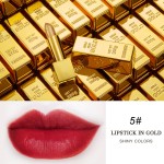 Lipstick Supplier - Wholesale 6 Colors Organic Velvet Matte Vegan Gold