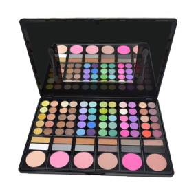 Makeup Set Factory - 078B1 Custom Logo Professional 78 Colors with Lipstick