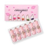 Lipstick Set Factory - KHT02A Luxury Crystal 6pcs Flower Jelly Matte Set
