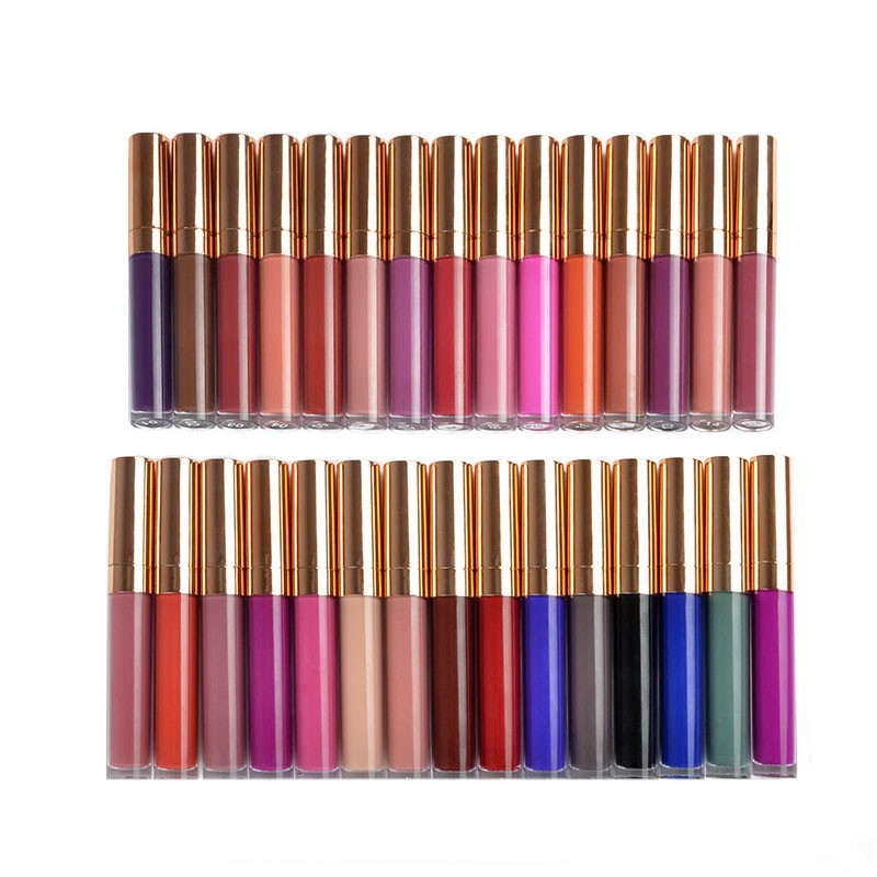 Liquid Lip Gloss Manufacturer - RTS Long-Lasting Matte Velvet Waterproof Vegan