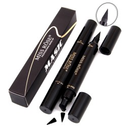 Eyeliner Pen Factory - YZB01A Liquid Stamp Waterproof Black Matte Kajal
