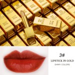 Lipstick Supplier - Wholesale 6 Colors Organic Velvet Matte Vegan Gold