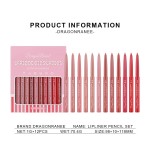Lip Liner Set Factory - DR9003A Organic 6 Colors Moisturizing Matte for Girls