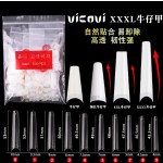 Nail Tips Factory - Ready to Ship 600 Pcs Clear Soft Gel Non C Curved