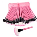 Makeup Brush Manufacturer - BS32A Luxury Vegan 32 PCS Professional Complete