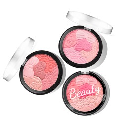 Powder Blush Manufacturer - ANSH-001A2 Makeup Flower Powder 3d Rose Baked