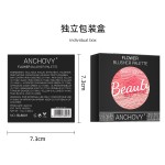 Blush Palette Supplier - ANSH-001B Rose Flower pink Maquillage Single Shimmer