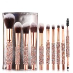 Makeup Set Supplier - BS10A Professional High Quality Vegan 10 Pieces Diamond