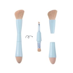 Makeup Brush Supplier - PRSZ01 Professional Private Label Nylon Hair 4 in 1
