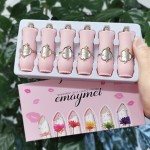 Lipstick Set Factory - KHT02A Luxury Crystal 6pcs Flower Jelly Matte Set