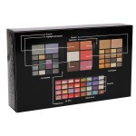 Makeup Palette Supplier - 074B2 Wholesale 74 Colors Matte Organic Face Kit