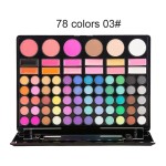 Eyeshadow Palette Factory - 078B2 High Pigment 78 Colors Custom Makeup Set
